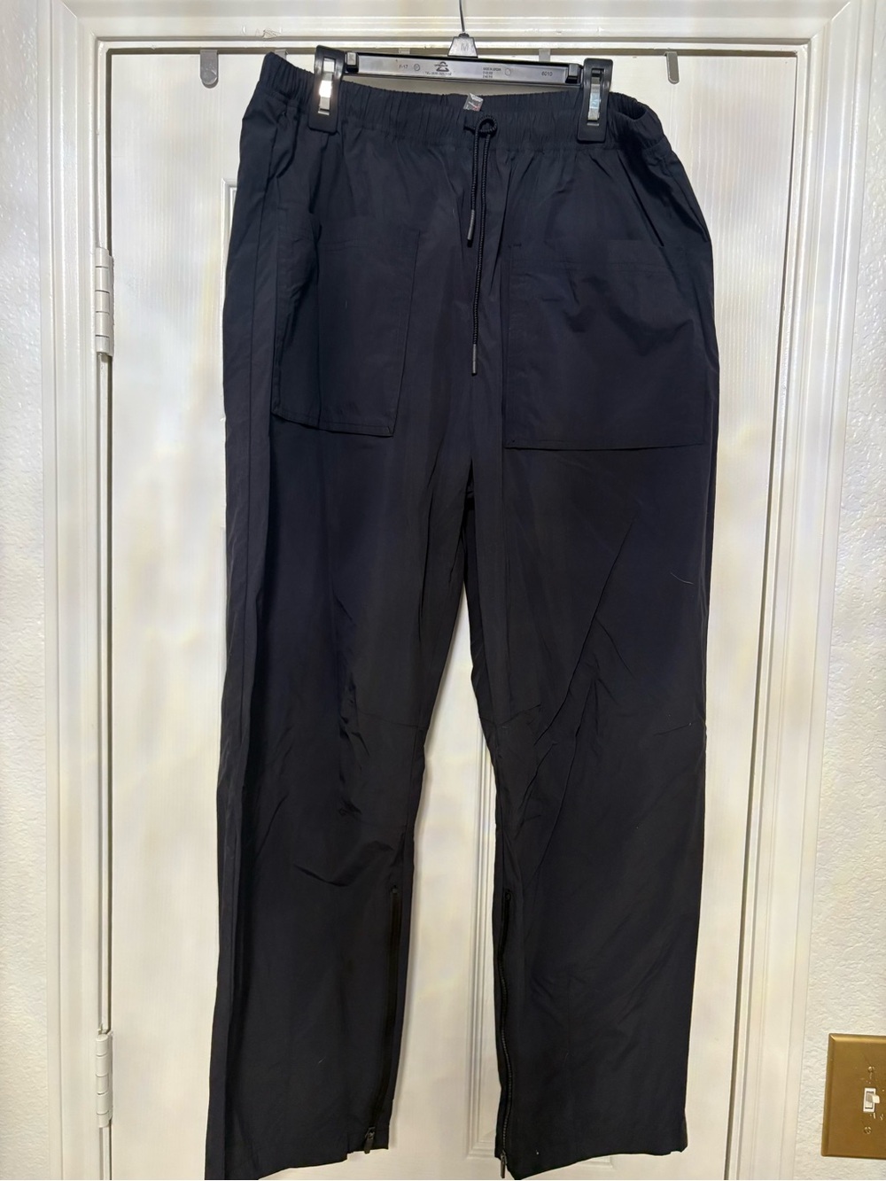 FREE PEOPLE MOVEMENT Black Drawstring track Pants